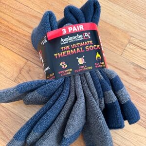NWT men’s thermal socks